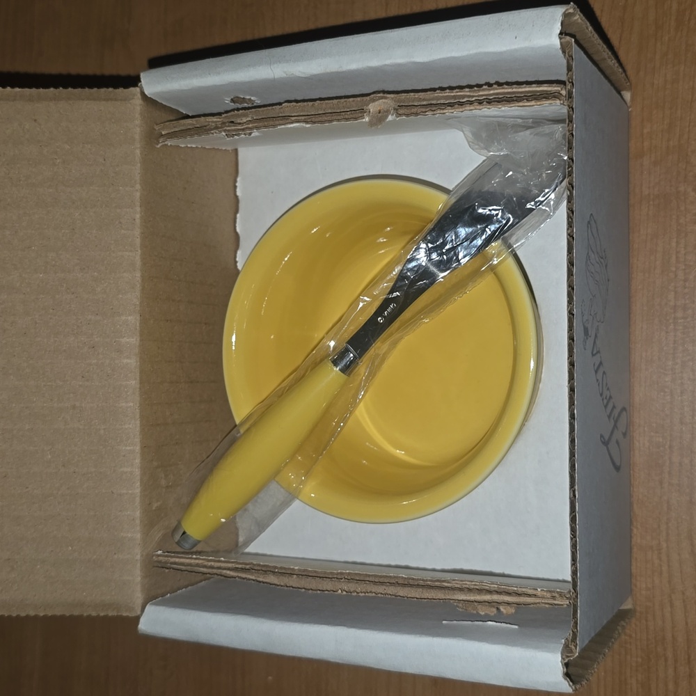 Fiesta Sunflower Yellow Dip Bowl Set - Picture 2 of 3